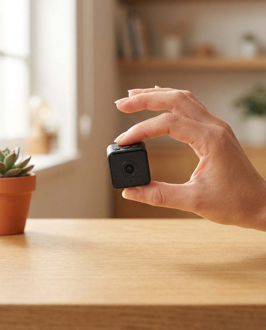 Mini WiFi-sikkerhetskamera 1080P – Trådløst & Værsikkert
