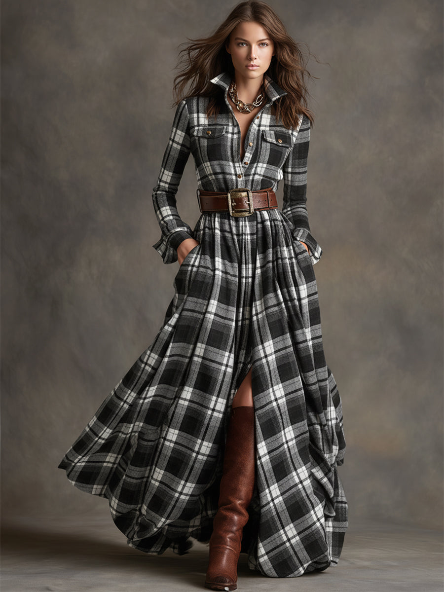 Scarlett™ | Belted Shirt Dress