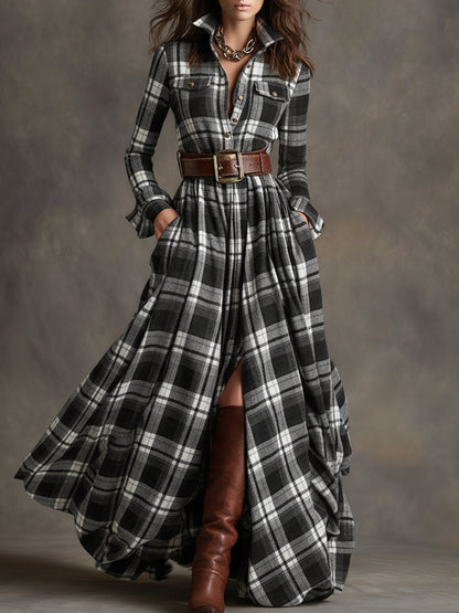 Scarlett™ | Belted Shirt Dress