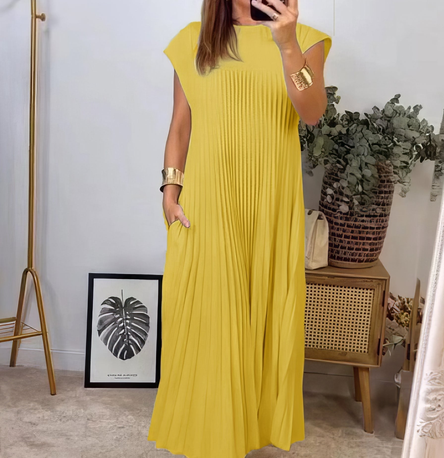 Genevieve | Ärmelloses Plisseekleid mit Bequemer Passform | Elegantes Design für Vielseitige Anlässe 13