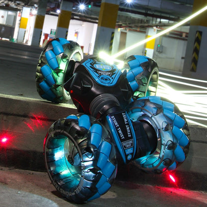 GestoRacer™ Gesture Sensing RC Stunt Car with Lights and Music