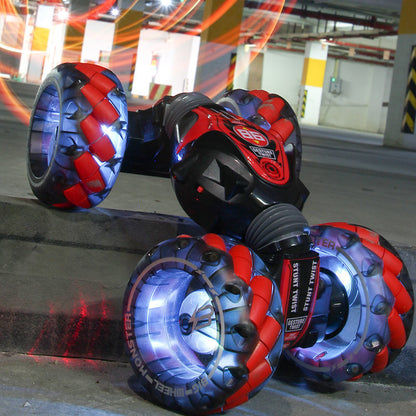 GestoRacer™ Gesture Sensing RC Stunt Car with Lights and Music