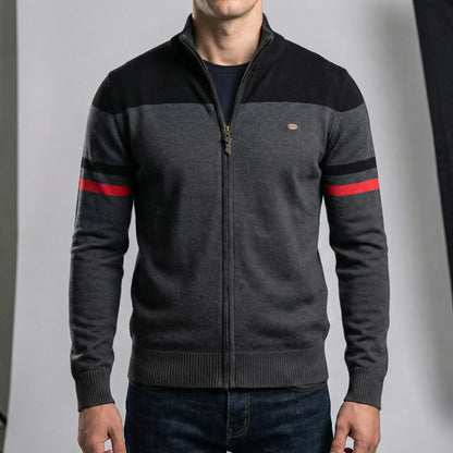 Gestreifte Schulter-Trainingsjacke - Ruben