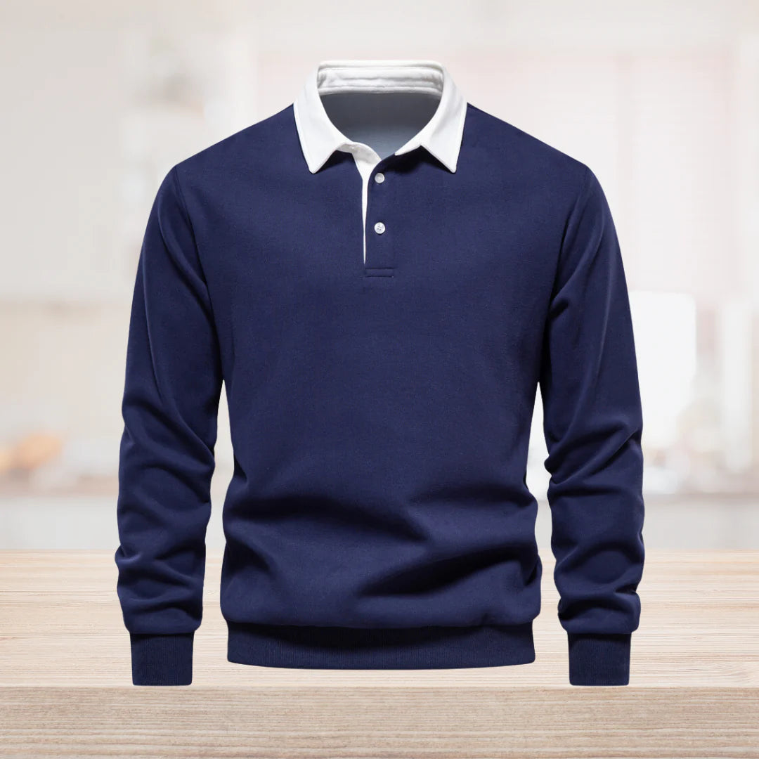 MADE GENTS | POLO PULLOVER | 50% KORTING!