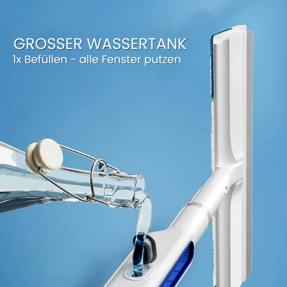 Ramenreiniger Met Telescoopsteel En Spray 3 In 1 Draaibaar 130cm | Restfield