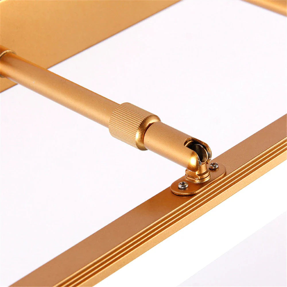 Gold Picture Wall Light with LED Bar Design