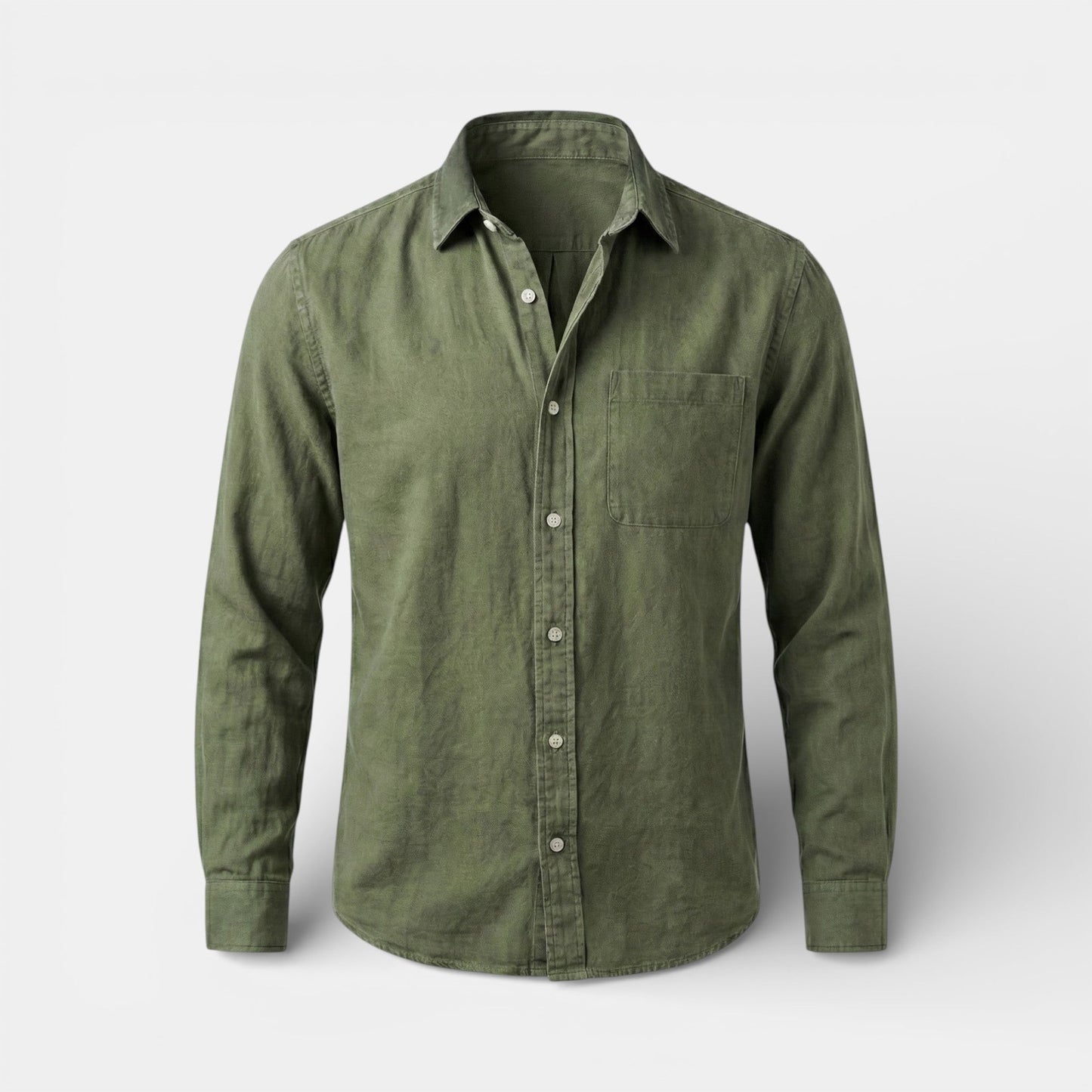 Men’s Timeless Long Sleeve Shirt Classic Casual Wear