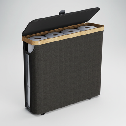 Großkapazitäre Toilettenpapierbox - RollKeeper