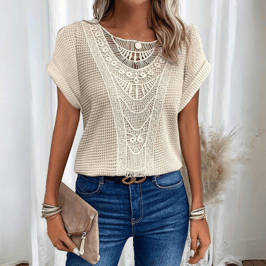 Duval Paris™ | Top bohème chic ajouré