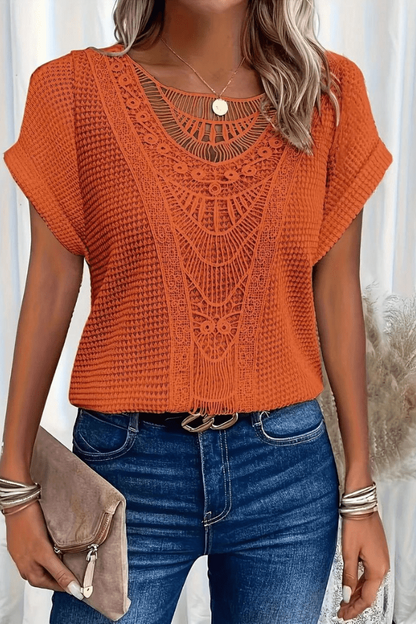 Nadine | Vintage Lace Detail Top
