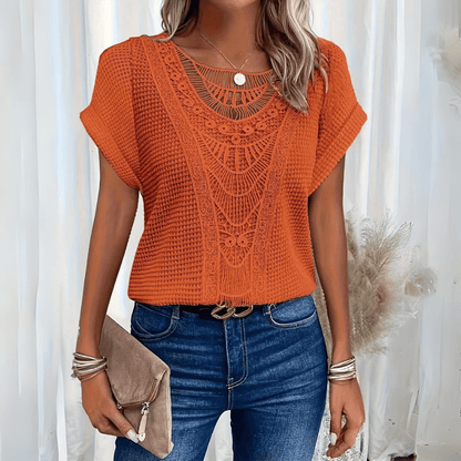 Duval Paris™ | Top bohème chic ajouré
