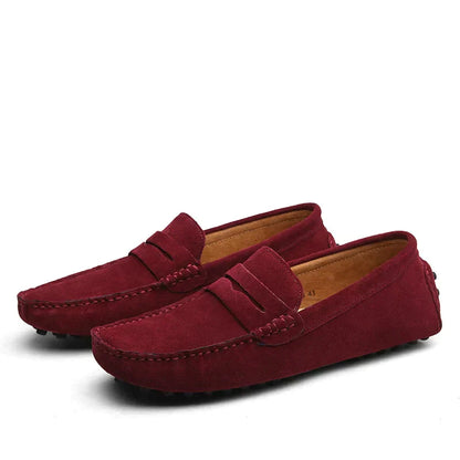 Wildleder-Lofers im italienischen Stil