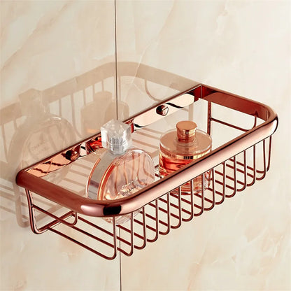Roséra LuxeRack 300 mm Duschablage Roségold