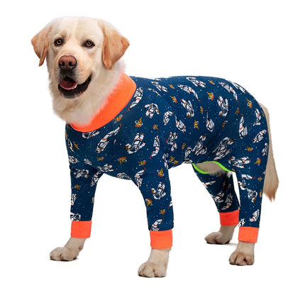Ultra-Soft Jumpsuit - Full Belly Coverage for Medium to Large Dogs