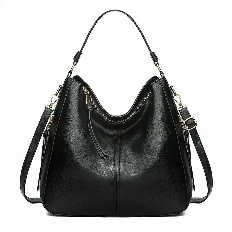 Romy™ Leather Shoulder Bag - Minimalist Everyday Luxe Style