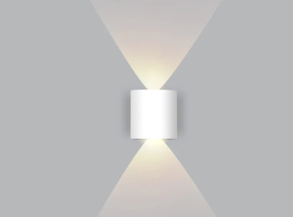 Innen-LED-Wandleuchte mit Auf-Ab-Licht – Warmweiß