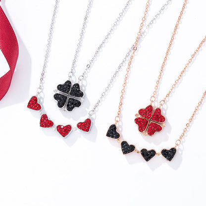 Four Leaf Love Necklace