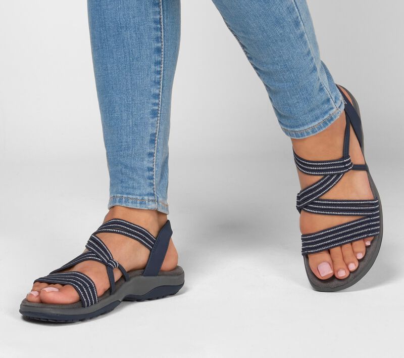 Women’s Lightweight Comfort Sandals Elastic Strap Supportive Non Slip Summer Walking Sandals