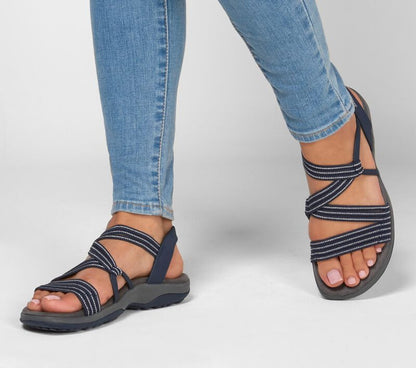 Women’s Lightweight Comfort Sandals Elastic Strap Supportive Non Slip Summer Walking Sandals