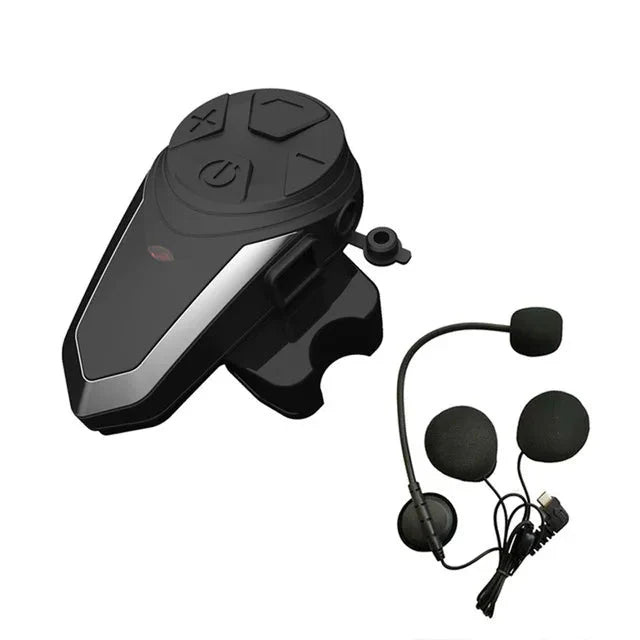 Motorcycle Helmet Bluetooth Intercom with FM & 1000m Range – RoadLink S3