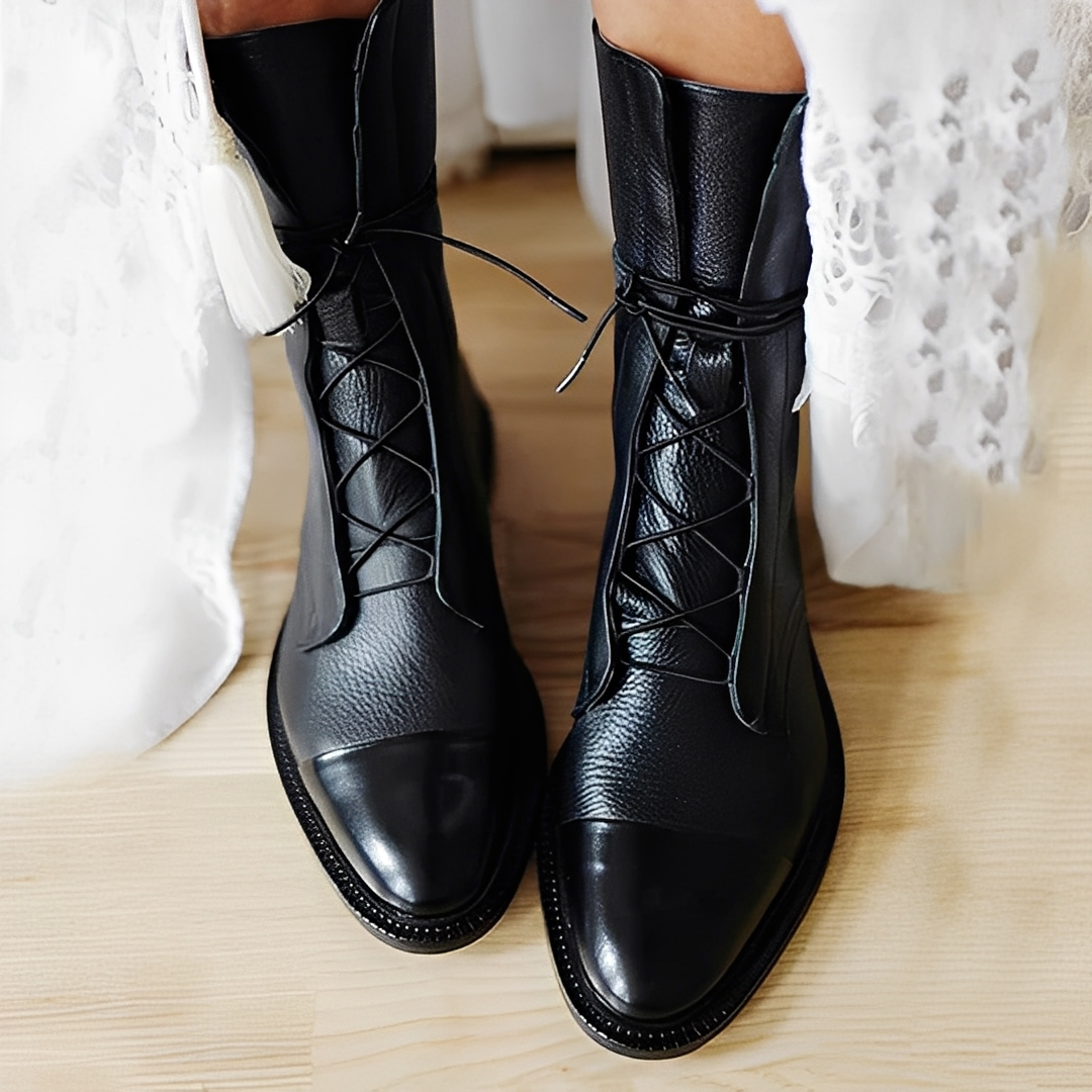 Leonelle – Women’s Lace Up Ankle Boots