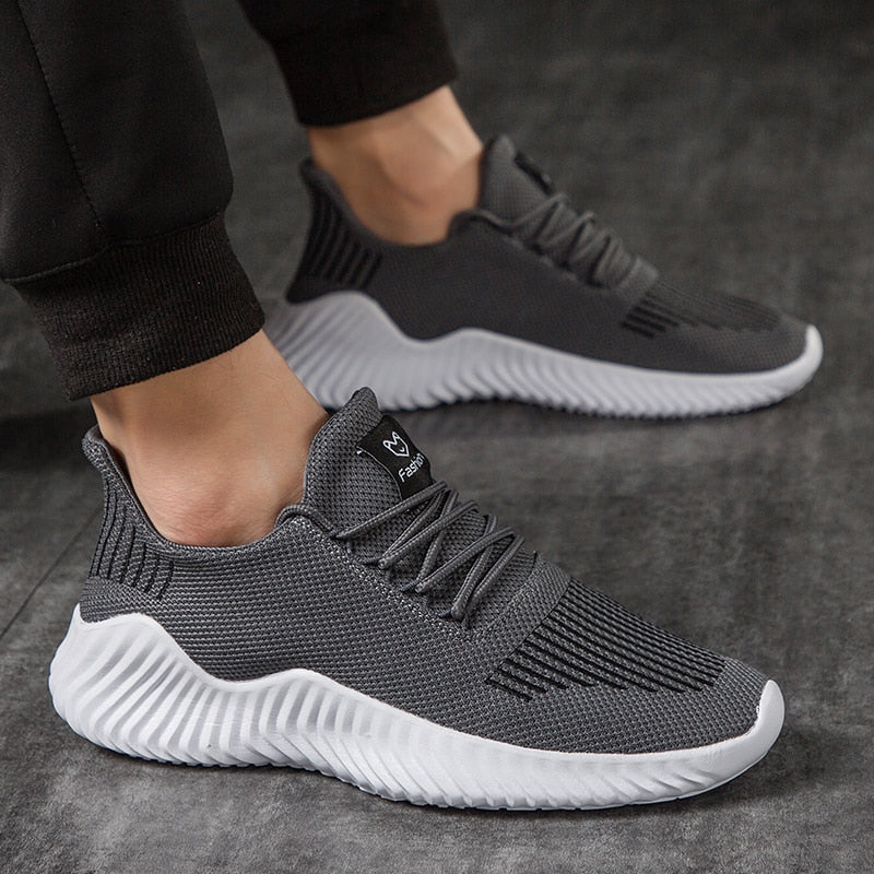 Atmungsaktive Herren Laufsneaker mit Mesh-Obermaterial – Niko