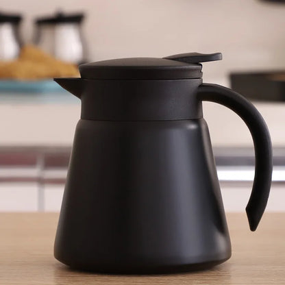 ThermoBrew Isolierkanne | Roestvrij staal 304 | Dubbelwandig & Vakuumisolerend | 6u Warm / 12u Koud | 0,5 L