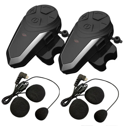 Motorcycle Helmet Bluetooth Intercom with FM & 1000m Range – RoadLink S3