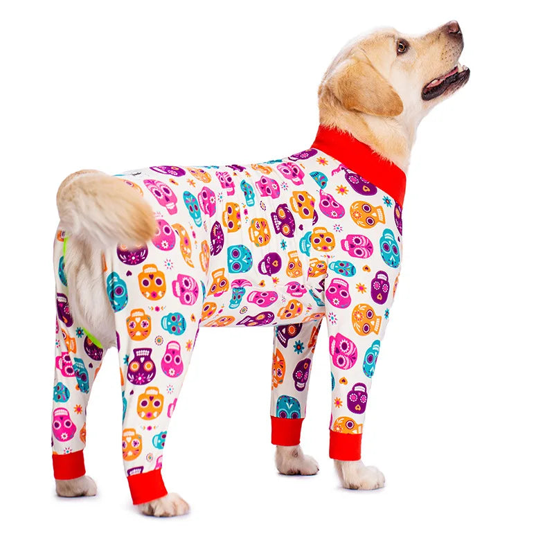 Ultra-Soft Jumpsuit - Full Belly Coverage for Medium to Large Dogs