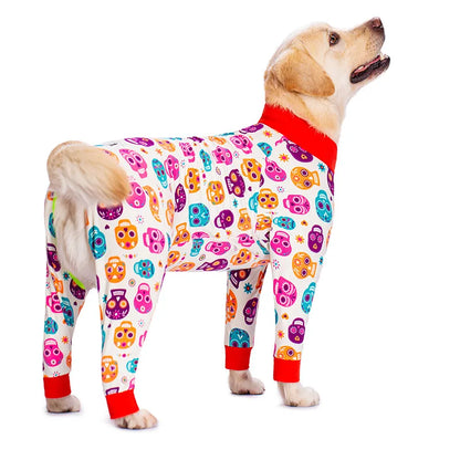Ultra-Soft Jumpsuit - Full Belly Coverage for Medium to Large Dogs