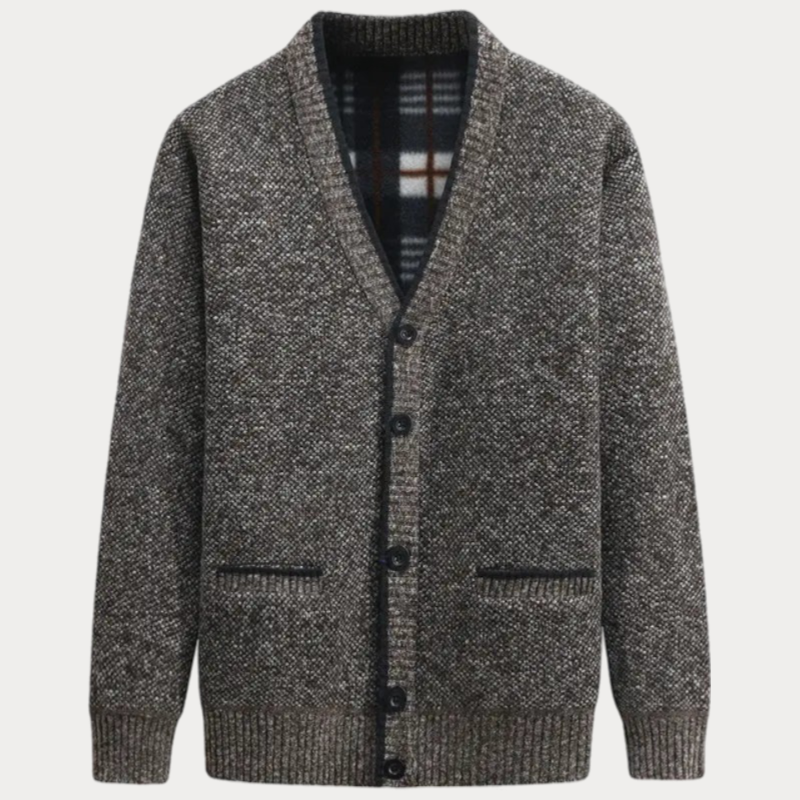 Claus | V-Ausschnitt Strickjacke für Herren