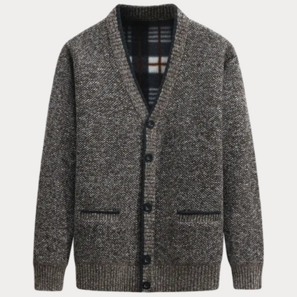 Claus | V-Ausschnitt Strickjacke für Herren