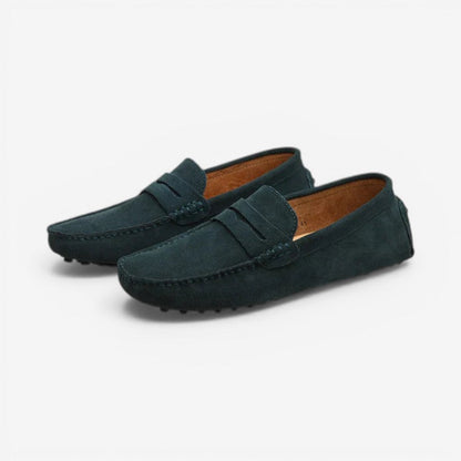 Julien – Chaussures à enfiler à bout rond Confortables au quotidien and antidérapantes