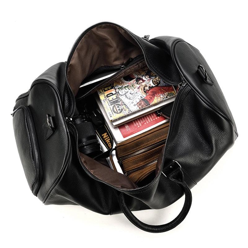 Genuine Leather Weekender Bag