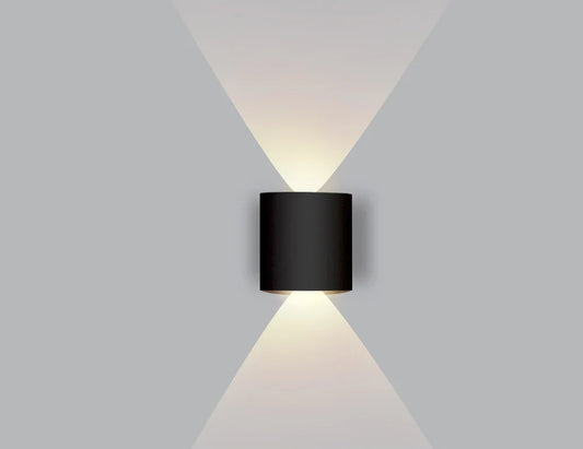 Innen-LED-Wandleuchte mit Auf-Ab-Licht – Warmweiß