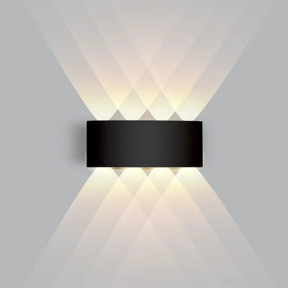 Innen-LED-Wandleuchte mit Auf-Ab-Licht – Warmweiß
