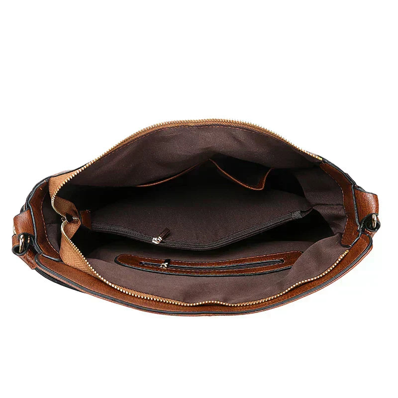 Romy™ Leather Shoulder Bag - Minimalist Everyday Luxe Style