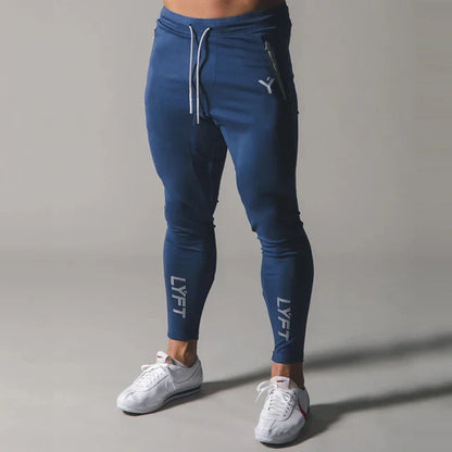 Side Stripe JP&UK New Autumn Men Gym Training Jogging Pants Men Joggers Slim Fit Sweatpants Cotton Running Sport Pants
