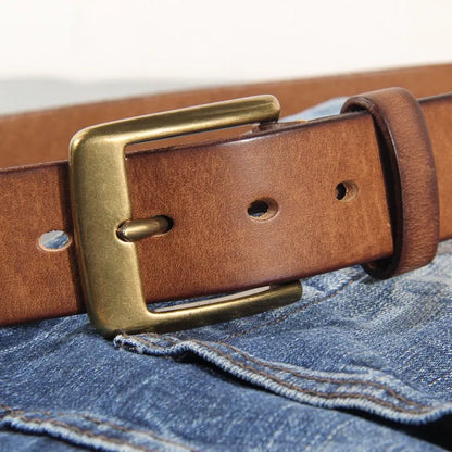 Cinturón Vintage Leather Belt