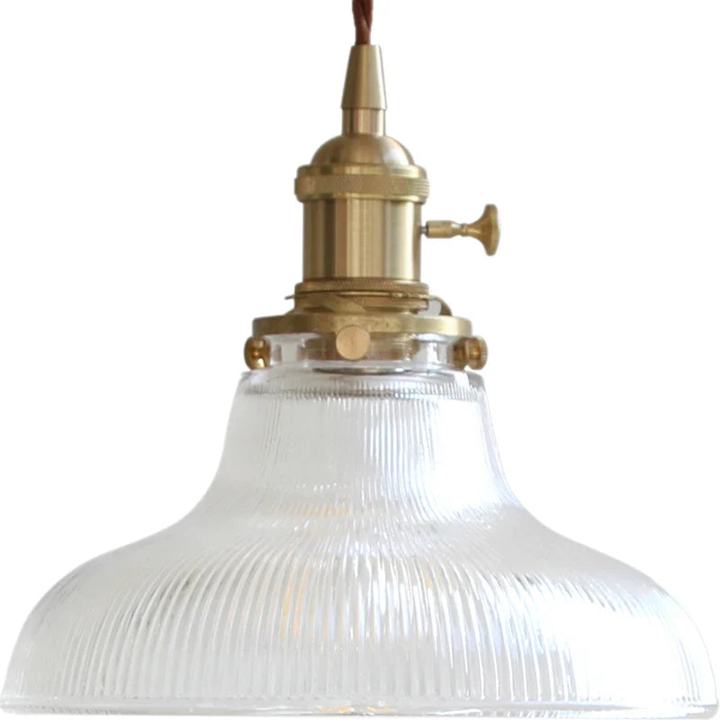 Virelian - Nordic Glas Hanglamp Met Koper