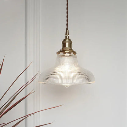 Virelian - Nordic Glas Hanglamp Met Koper