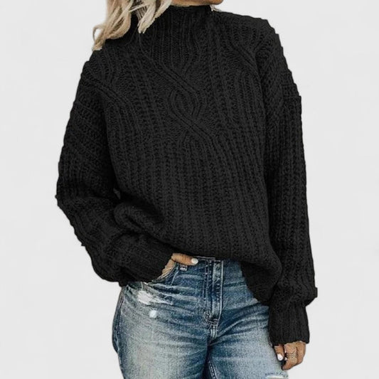 Crew Neck Knit Sweater — Classic Warmth