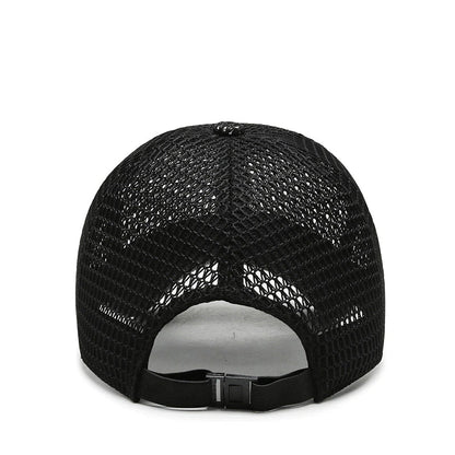 Casquette homme en maille respirante légère