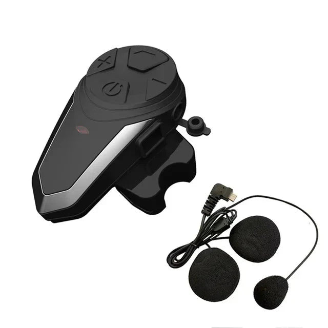 Motorcycle Helmet Bluetooth Intercom with FM & 1000m Range – RoadLink S3