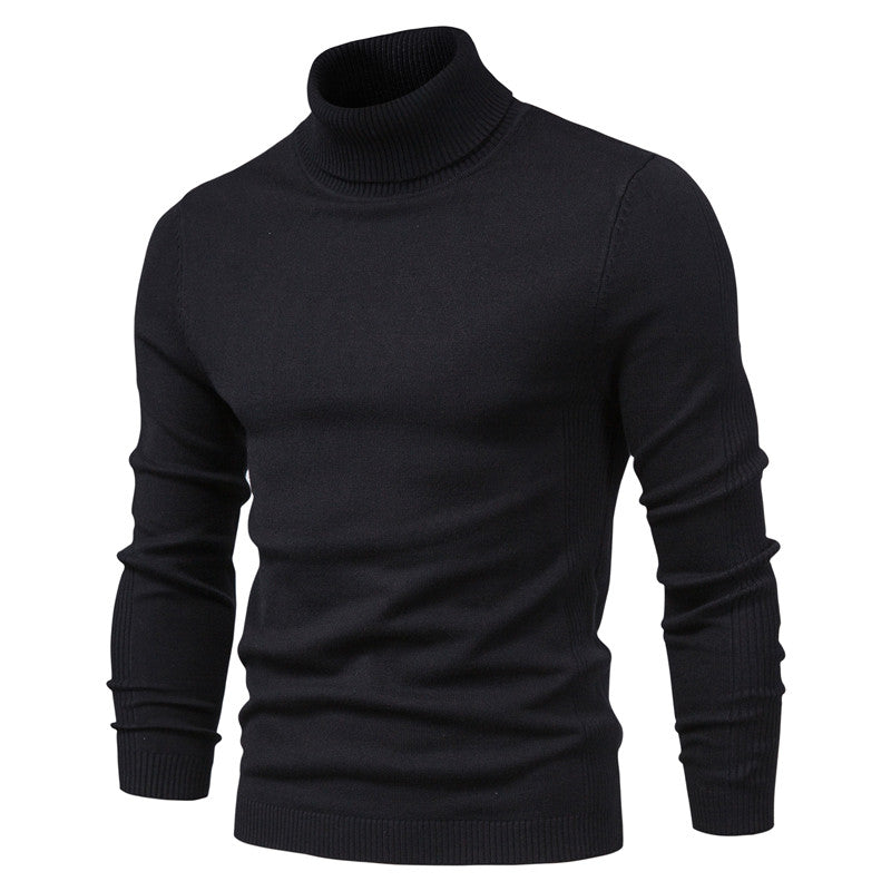 Eames | Warm Knitted wysoki dekolt sweater dla mężczyzn