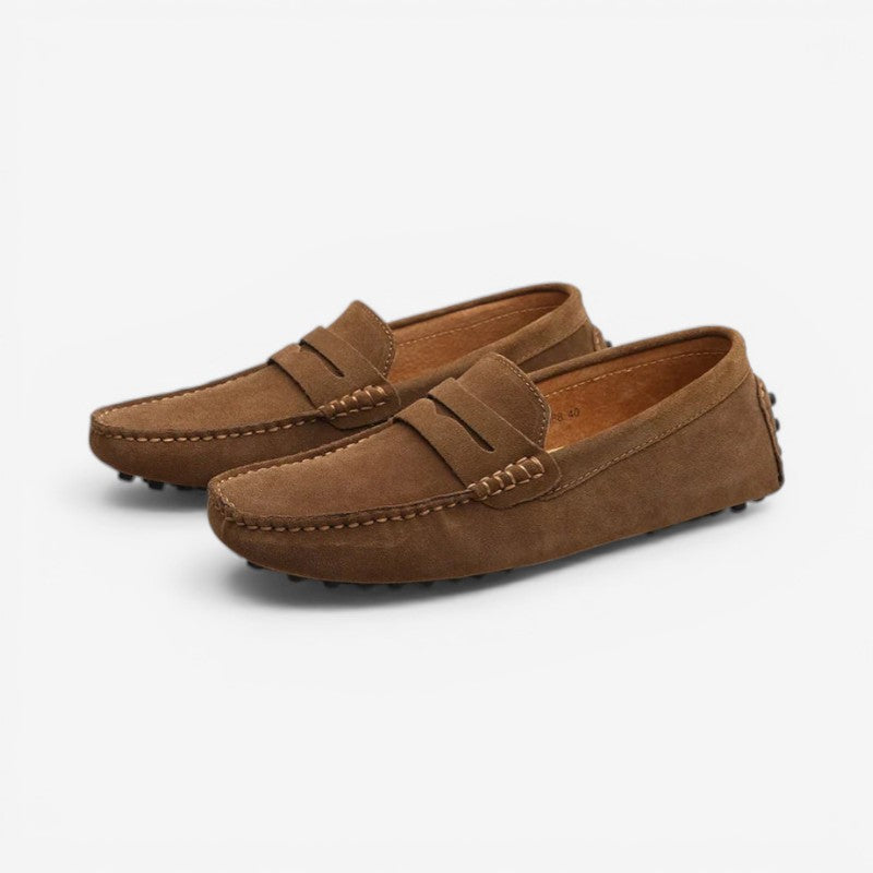 Alex - Round toe shoes with slip on design
