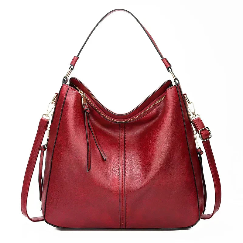 Romy™ Leather Shoulder Bag - Minimalist Everyday Luxe Style