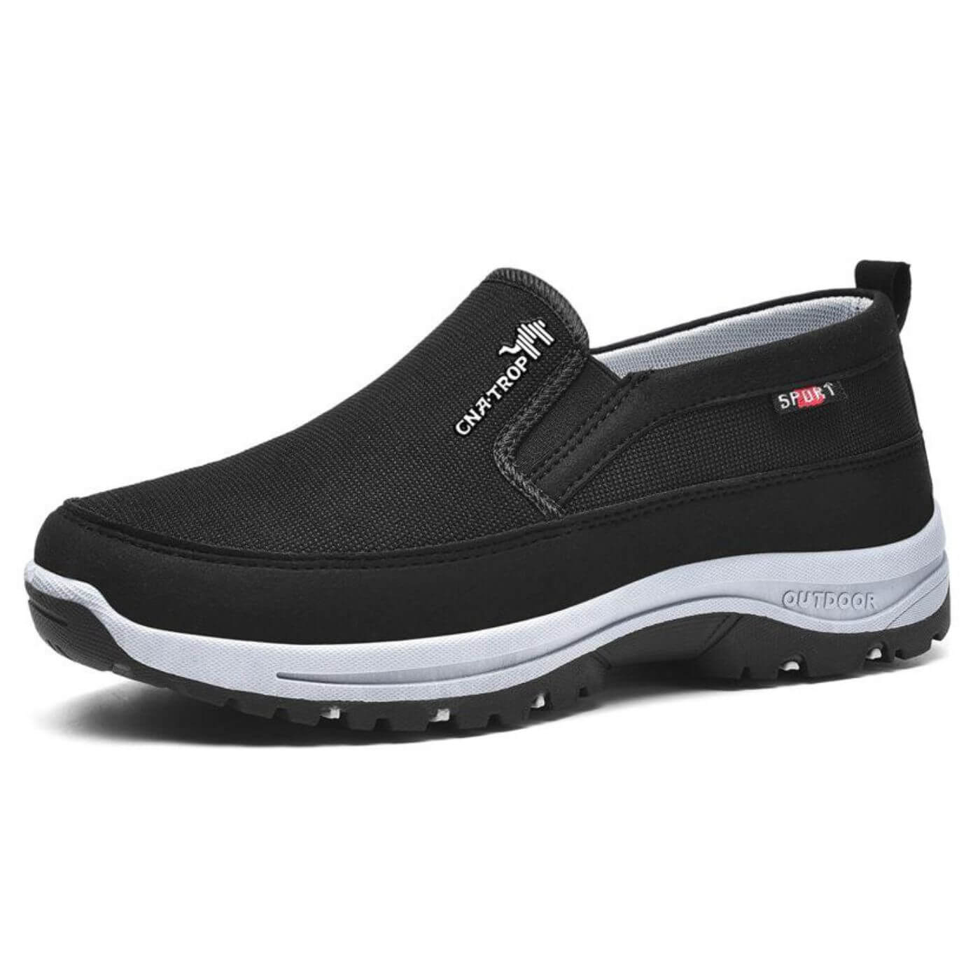 Men's Orthopedic Leather Slip On Walking Shoes