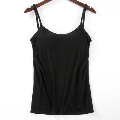 CasualChic™ top with built-in bra