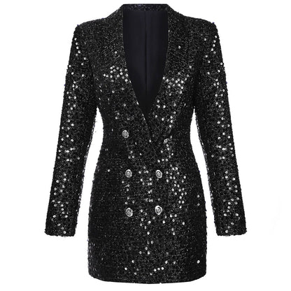 Bellah - Shimmer Blazer Dress